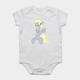 Derpy Muffin Wiggle Worm Baby Bodysuit